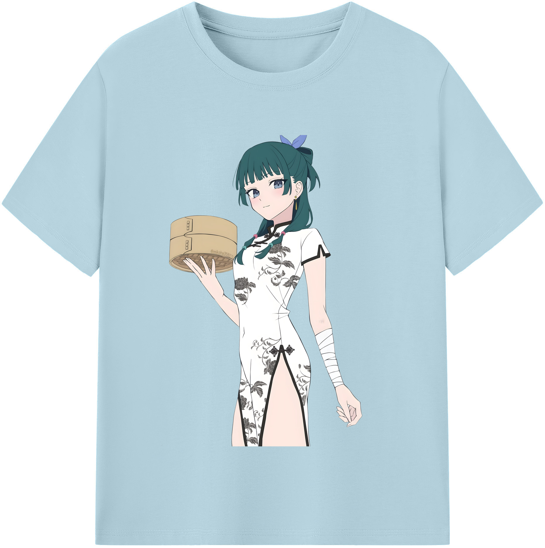 （画像用） 薬屋のひとりごと The Apothecary Diaries 綿100％半袖Tシャツ（フロントプリント）